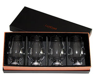 Glencairn Whisky Glass: Set of 4 in Deluxe Velvet Gift Box
