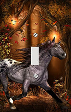 Load image into Gallery viewer, Autumn Fantasy Horse Switchplate - Switch Plate Cover
