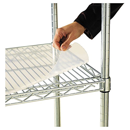 Alera Sw59sl4824 Shelf Liners for Wire Shelving, Clear Plastic, 48W X 24D, 4/Pack