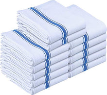 Load image into Gallery viewer, Utopia Towels 12 Pack Dish Towels, 15 x 25 Inches Ultra Soft Cotton Dish Cloths, Blue
