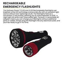 Load image into Gallery viewer, GoGreen Power GG-113-2ERC - 2pk LED Rechargeable Flashlight Value Pack
