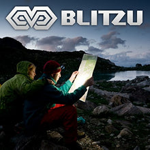 Load image into Gallery viewer, BLITZU Brightest Headlamp Flashlight 165 Lumen with Bright White Cree Led + Red Light for Kids, Men, Women. Perfect for Running, Camping, Home Projects, Waterproof with Adjustable Headband PURPLE
