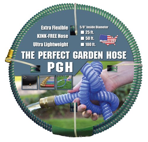 Tuff-Guard Kink-Proof Garden Hose, Green, 5/8