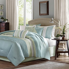Load image into Gallery viewer, Madison Park Carter 7 Piece Comforter Set, Full, Green
