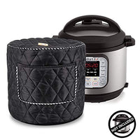 WERSEA Appliance Cover for 6 Quart Instant Pot and Electric Pressure Cooker with Front Pocket for Accessories