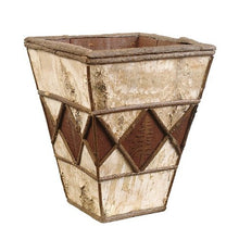 Load image into Gallery viewer, Woodland Bark Square Birch Basket
