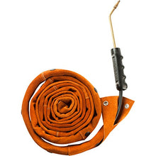 Load image into Gallery viewer, Steiner 22133-100 1-1/4&quot; Diam. Leather Cable Cover, Snaps - 100&#39; Length
