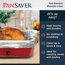 Load image into Gallery viewer, PanSaver Foil Electric Cooking in Roaster Protective Oven Liners, 2 Count
