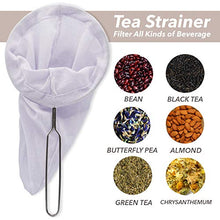 Load image into Gallery viewer, DDPREMIUM Traditional Thai Style Tea Filter Stainless Steel Size 5.5 Inches
