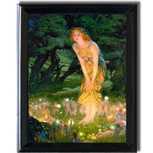 Load image into Gallery viewer, Midsummer Eve by Edward Hughes Premium Satin-Black Framed Canvas (Ready-to-Hang)
