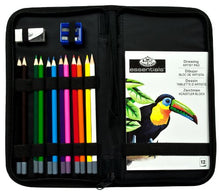 Load image into Gallery viewer, Royal &amp; Langnickel Drawing Essentials Keep N&#39; Carry Set
