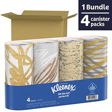 Load image into Gallery viewer, Kleenex Perfect Fit Facial Tissues, Car Tissues, 50 Tissues per Canister, 4 Count(Canisters)
