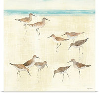 GREATBIGCANVAS Entitled Sandpipers Poster Print, 48