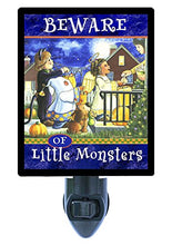 Load image into Gallery viewer, Halloween Night Light, Little Monsters, Trick or Treat LED Night Light
