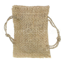 Load image into Gallery viewer, CleverDelights 2&quot; x 3&quot; Burlap Bags with Drawstring - 25 Pack
