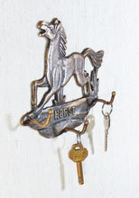 Load image into Gallery viewer, set of 2 pieces, Decorative Brass Horse Wall-mount Hanger, Wall Hanger, Key Hanger, Key Hook
