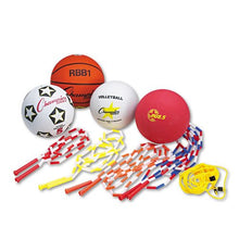 Load image into Gallery viewer, Brother - Physical Education Kit w/Seven Balls, 14 Jump Ropes, Assorted Colors
