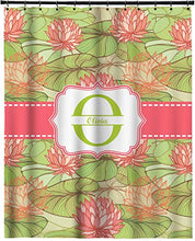 Load image into Gallery viewer, YouCustomizeIt Lily Pads Extra Long Shower Curtain - 70&quot;x84&quot; (Personalized)

