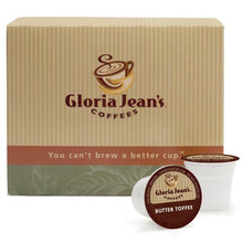 Load image into Gallery viewer, Gloria Jean&#39;s Coffees, Butter Toffee, 24-Count K-Cup Portion Pack for Keurig Brewers (Pack of 2)
