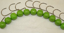 Load image into Gallery viewer, The Curtain Shop Simplicity Ball Shower Hooks- Green
