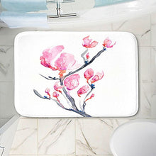 Load image into Gallery viewer, DiaNoche Designs Memory Foam Bath or Kitchen Mats by Brazen Design Studio - Japanese Magnolia, Large 36 x 24 in
