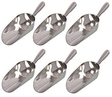 Load image into Gallery viewer, 5 oz. Cast Aluminum Scoop with Contoured Handle - Set of 6
