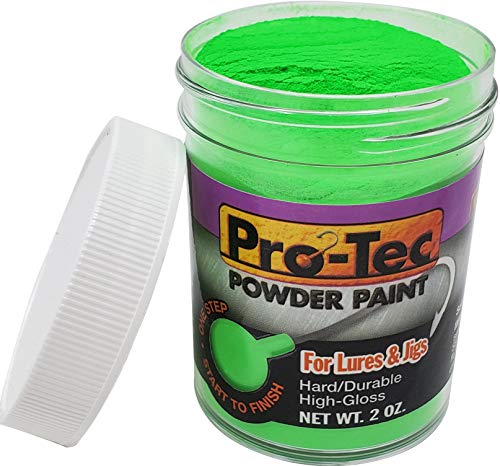 Pro-Tec Powder Paint 2 oz Jar ( Bright Green )
