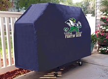 Load image into Gallery viewer, 60&quot; Notre Dame (Leprechaun) Grill Cover by Holland Covers

