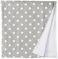 New Arrivals Zig Zag Baby Crib Blanket-White & Gray