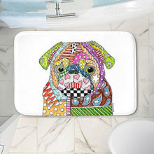 Load image into Gallery viewer, DiaNoche Designs Memory Foam Bath or Kitchen Mats by Marley Ungaro - Pug Dog, Large 36 x 24 in
