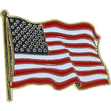Load image into Gallery viewer, US Flag Store PIUSA1 USA Flag Lapel Standard Pin, Red, White, Blue, Gold
