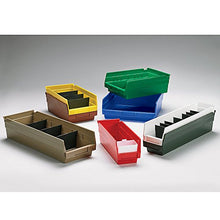 Load image into Gallery viewer, AKRO-MILS Small Parts Shelf Bins - 6-5/8 x17-7/8 x4&quot; - Green
