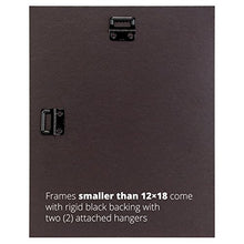 Load image into Gallery viewer, Craig Frames 232477788511AC 1-Inch Wide Picture/Poster Frame in Smooth Wood Grain Finish, 8.5 by 11-Inch, Brazilian Walnut
