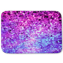 Load image into Gallery viewer, DiaNoche Designs Memory Foam Bath or Kitchen Mats by Julia Di Sano - Radiant Orchid Galaxy, Large 36 x 24 in

