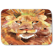 Load image into Gallery viewer, DiaNoche Designs Memory Foam Bath or Kitchen Mats by Marley Ungaro - Lion, Large 36 x 24 in

