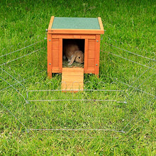 Load image into Gallery viewer, dibea Outdoor Run for Small Animals Enclosure for Rabbits Small Animal Enclosure (S) 59 x 38 cm
