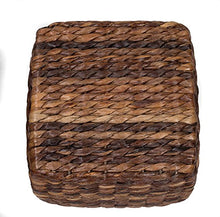 Load image into Gallery viewer, BIRDROCK HOME Seagrass Accent Stool - Made of Hand Woven Seagrass - 21 inch Stool
