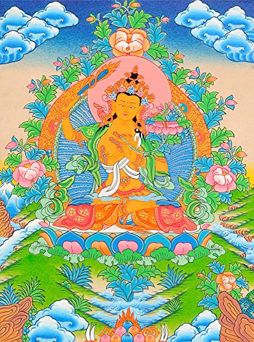 Manjushri - Tibetan Thangka Painting