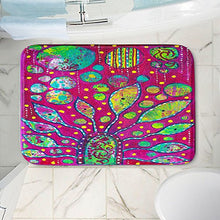 Load image into Gallery viewer, DiaNoche Designs Memory Foam Bath or Kitchen Mats by Michele Fauss - Flower Power, Large 36 x 24 in
