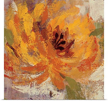 Load image into Gallery viewer, GREATBIGCANVAS Entitled Fiery Dahlias I Poster Print, 48&quot; x 48&quot;, Multicolor
