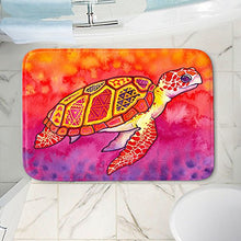 Load image into Gallery viewer, DiaNoche Designs Memory Foam Bath or Kitchen Mats by Rachel Brown - Seaturtle Spirit, Large 36 x 24 in
