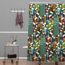 Load image into Gallery viewer, Deny Designs Raven Jumpo Kl City Shower Curtain, 69&quot; x 72&quot;
