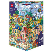 Load image into Gallery viewer, Heye &quot;Happytown Berman Triangular Puzzles (1500-Piece, Multi-Colour)
