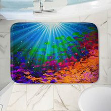 Load image into Gallery viewer, DiaNoche Designs Memory Foam Bath or Kitchen Mats by Julia Di Sano - Under the Sea, Large 36 x 24 in
