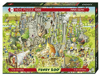 Heye Jurassic Habitat Degano Puzzles (1000-Piece, Multi-Colour)