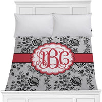 RNK Shops Black Lace Duvet Cover - Full/Queen (Personalized)