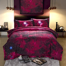 Load image into Gallery viewer, A Nice Night 3D Galaxy Blanket Comforter Bedding Sets Home Textile with Comforter Pillowcase
