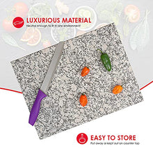 Load image into Gallery viewer, Home Basics Granite (8&quot; x 12&quot;, White) Cutting Board
