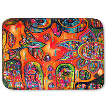 Load image into Gallery viewer, Dia Noche MFBM-MicheleFaussFlyingFish2 Bath and Kitchen Floor Mats, Large 36 x 24 in
