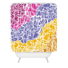 Load image into Gallery viewer, Deny Designs Karen Harris Fossil Warm Jewels Shower Curtain, 69 x 72
